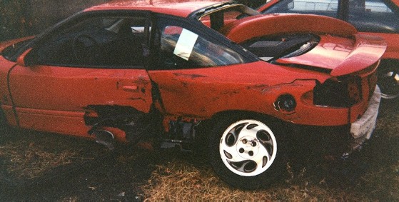 That's not where the bumper is supposed to be