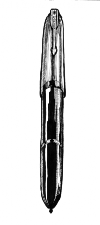 A couple of pens from my sketchbook