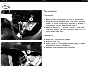 The pin in the Brembo