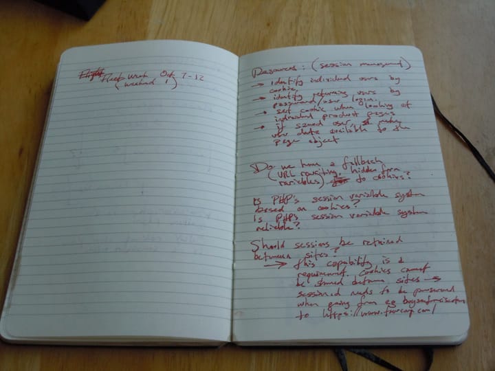 Picadilly notebooks: sometimes you get what you pay for.