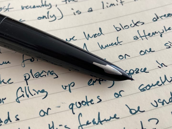 More blogging, more doing, less bloviating